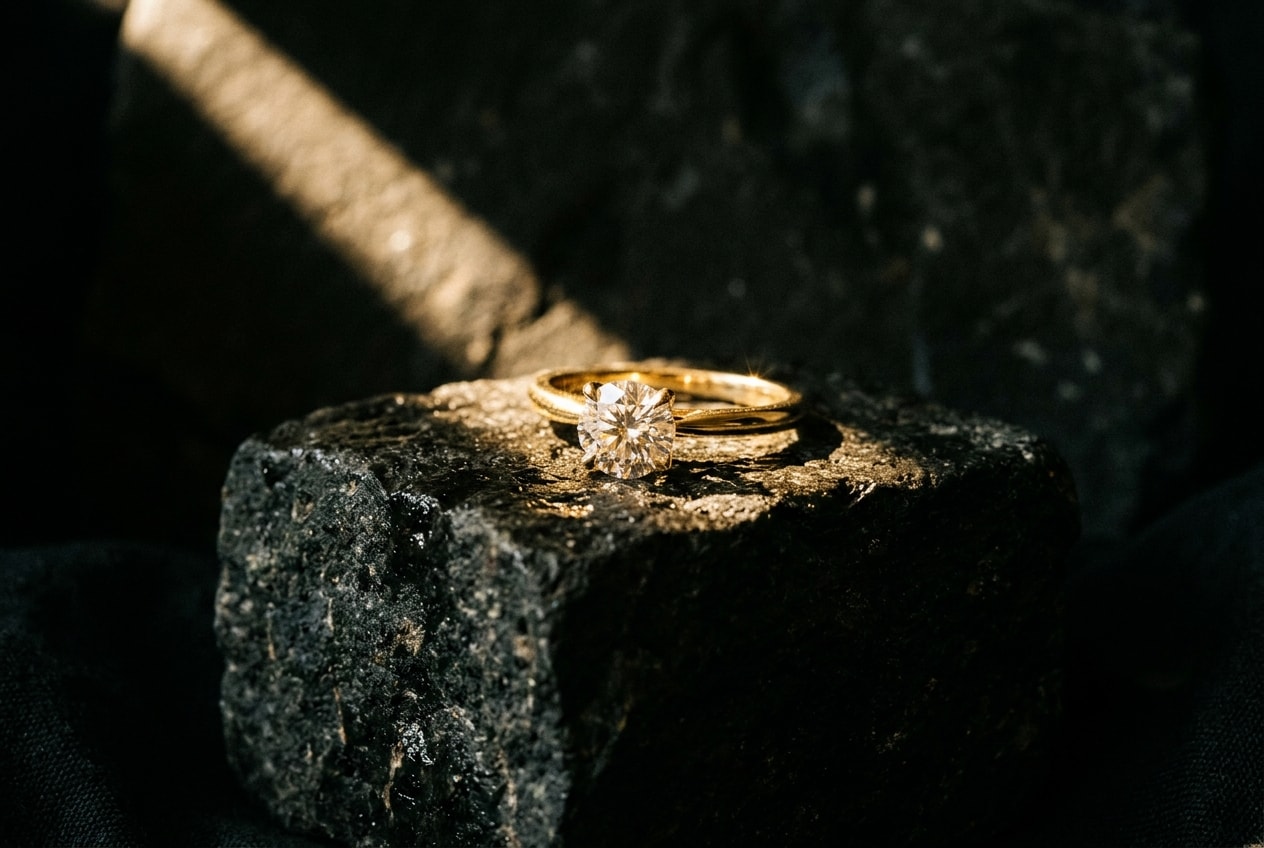 SOLITAIRE SIGNATURE RING