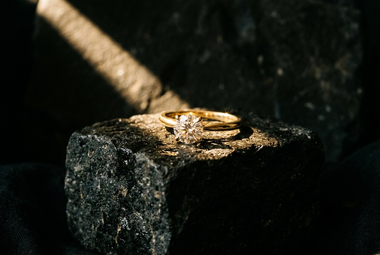 Ethical diamond ring